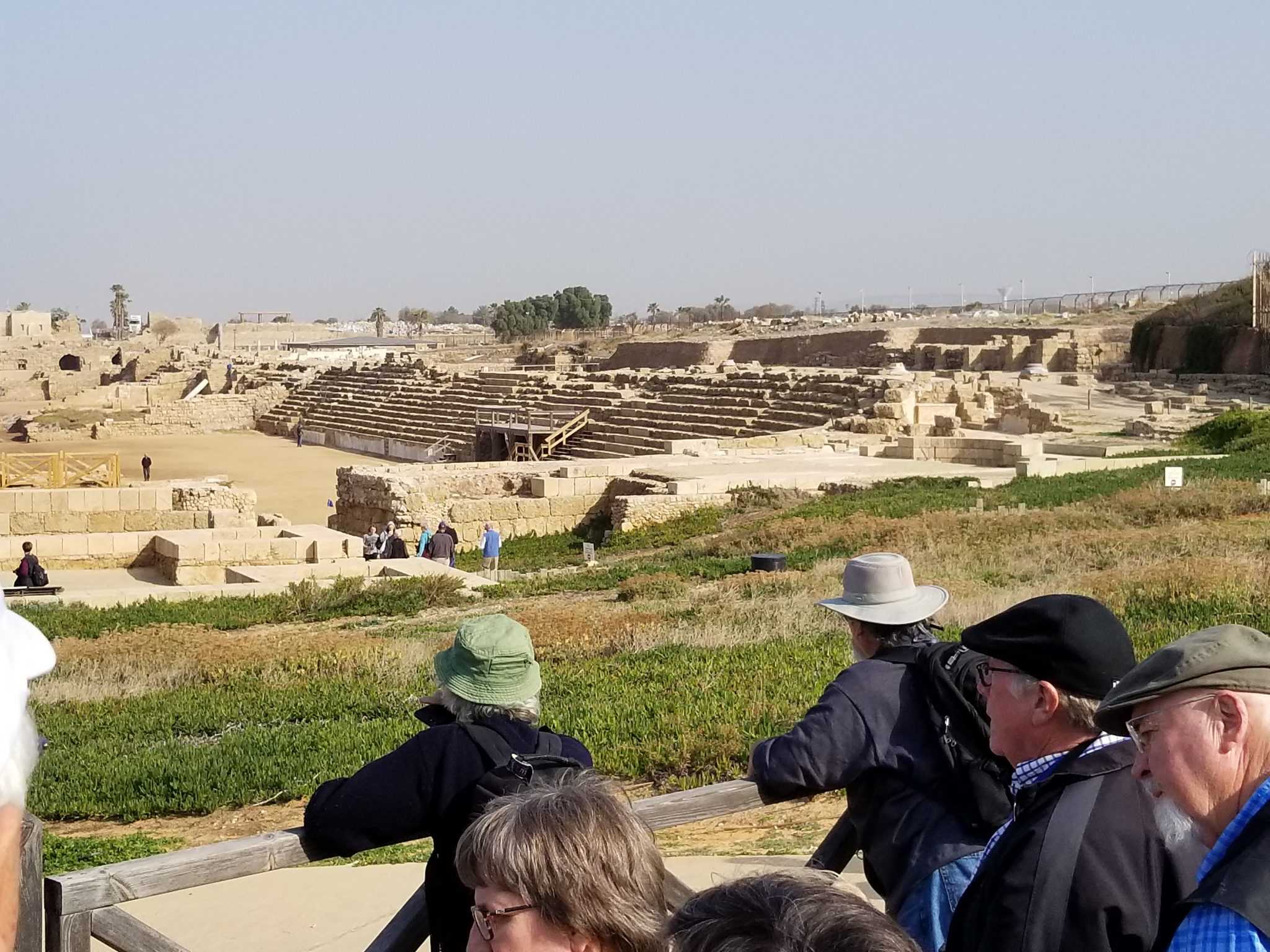 Ruins of the Roman Hippodrome at Caesarea