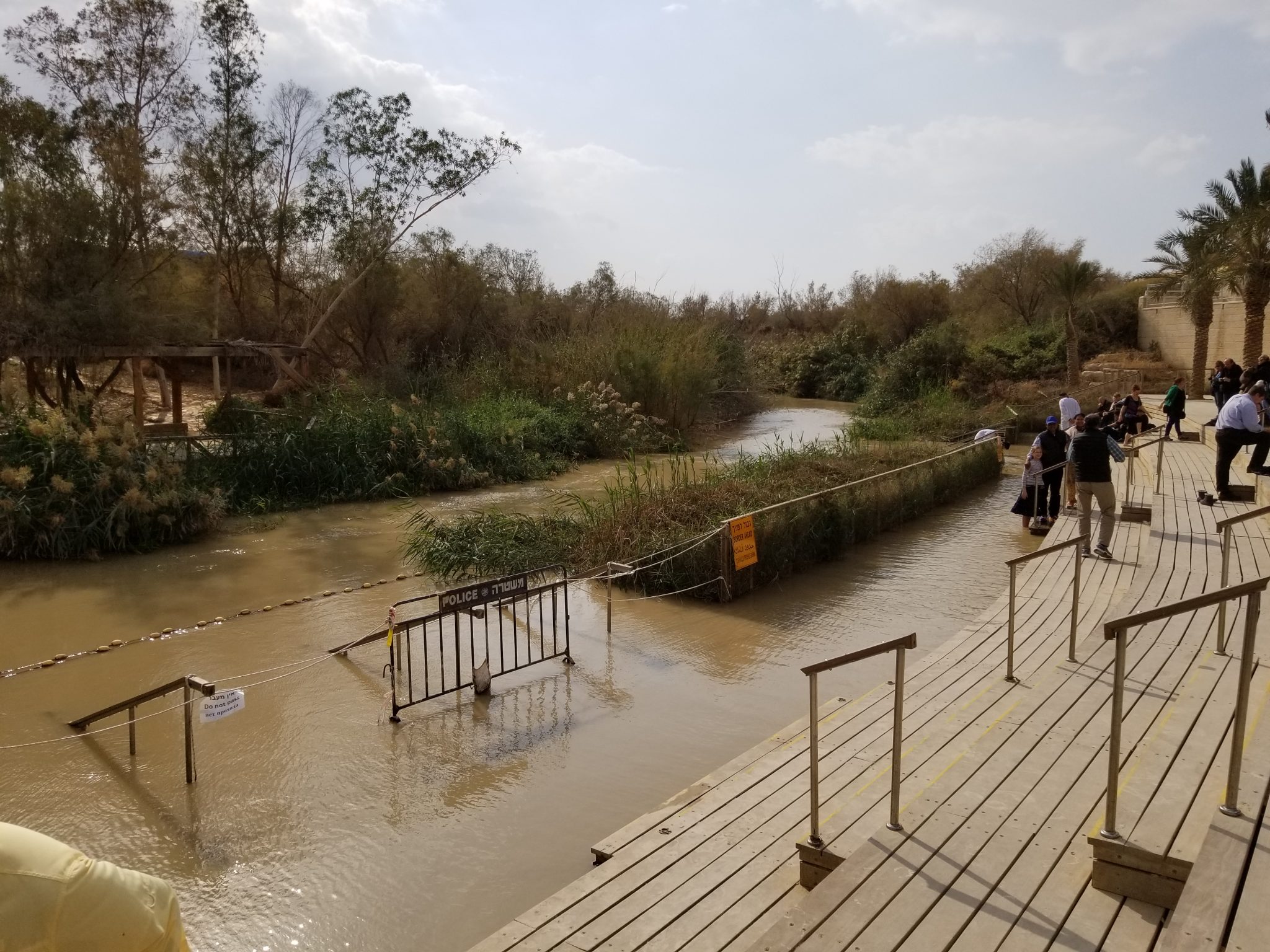 River Jordan (traditional site of Christ's baptism)