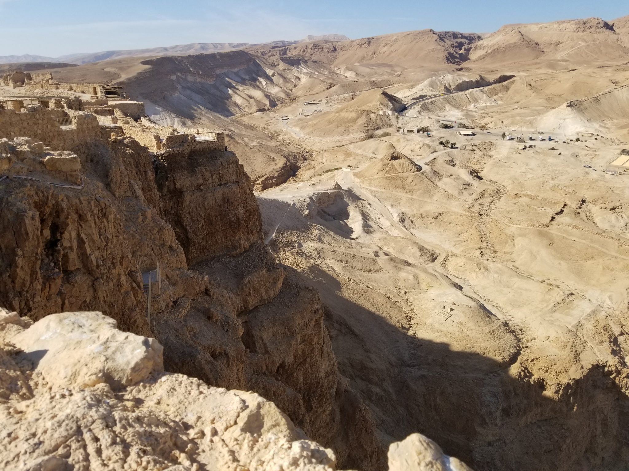 Roman ramp used to assault Jews in Masada