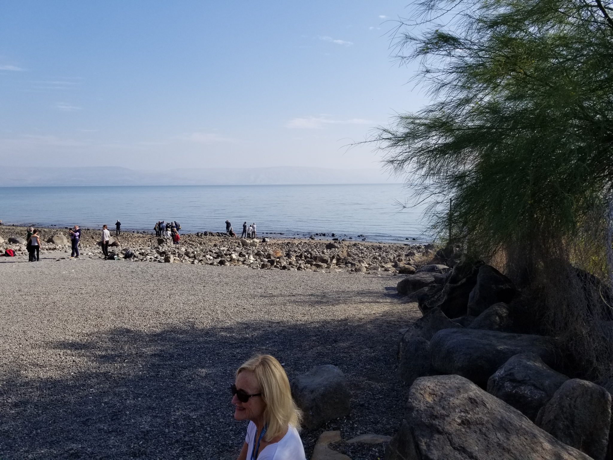 shore of the Sea of Galilee