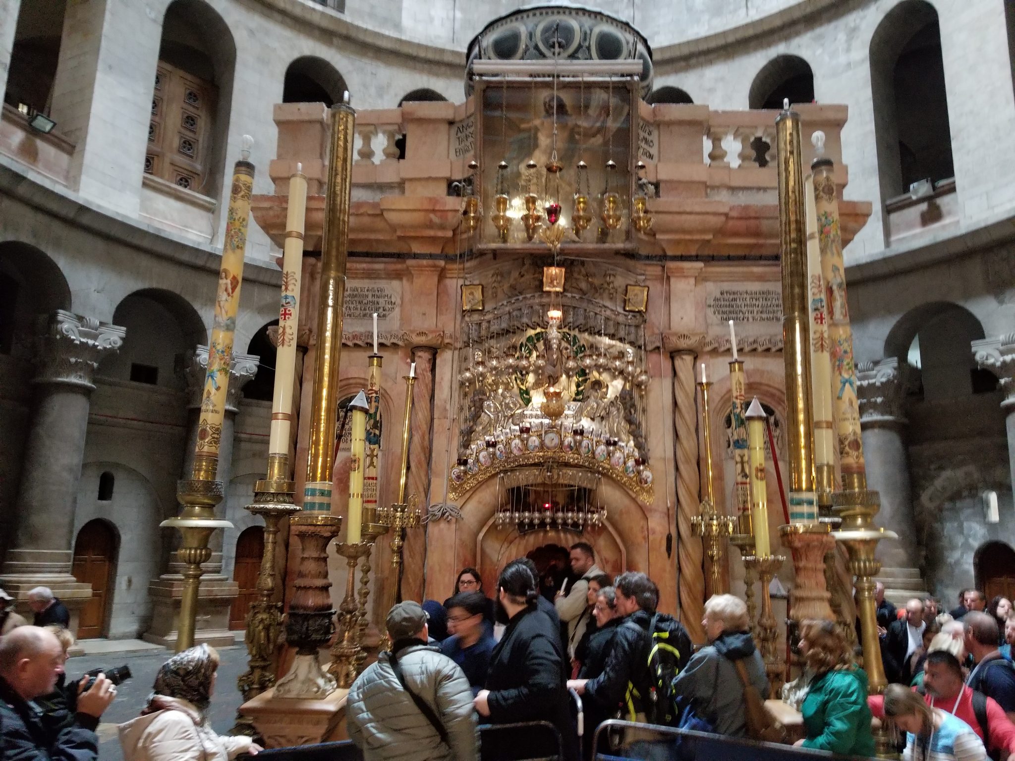 The Edicule within the Church of the Holy Sepulchre